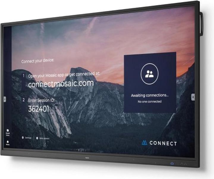 Produktbild NEC MultiSync CB651Q-2 65" IR Touch 20 Point m. Android SoC (3840 x 2160 Pixel, 65")