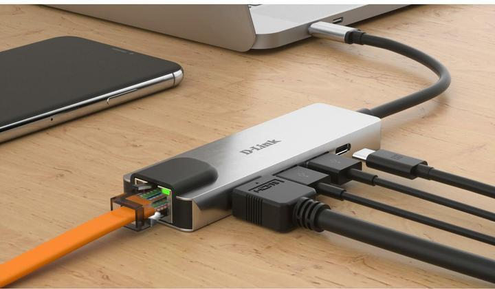 Immagine prodotto D-Link DUB-M520 (USB-C, 2 Porti)