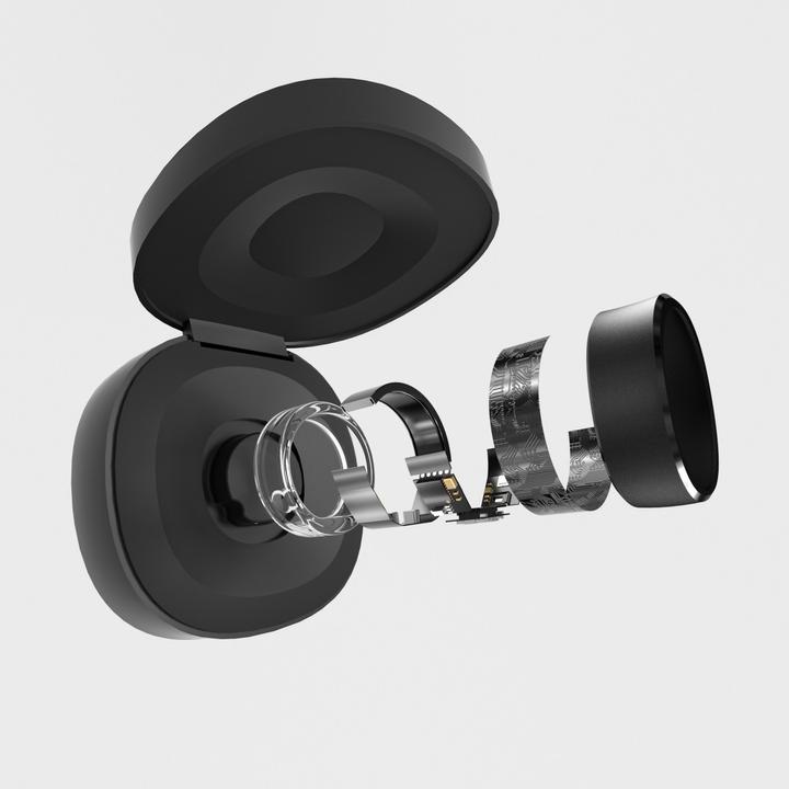 Image du produit RingConn Smart Ring (Gen1) (8, Argent au clair de lune)