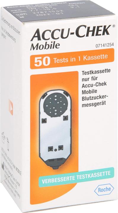 Produktbild Roche ACCU-CHEK Mobile Testkassette und Tests, 50 St. Teststreifen (Teststreifen)