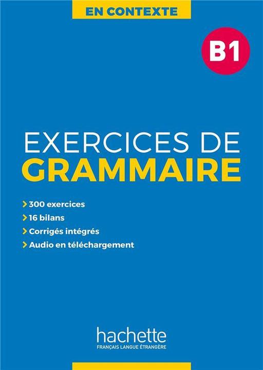 Image du produit En contexte, exercices de grammaire B1 (Français, Collectif, 2019)