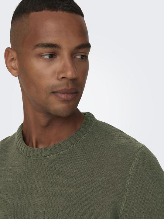 Produktbild Only & Sons Einfarbiger Strickpullover (XS)