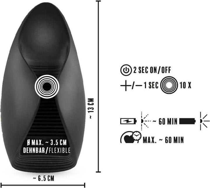 Produktbild Rebel Vibrating Glans Masturba