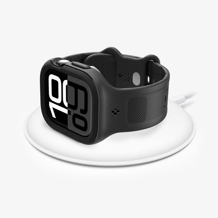 Actual product image Spigen - Caseology Vault - Apple Watch 10 46mm - Matte Black