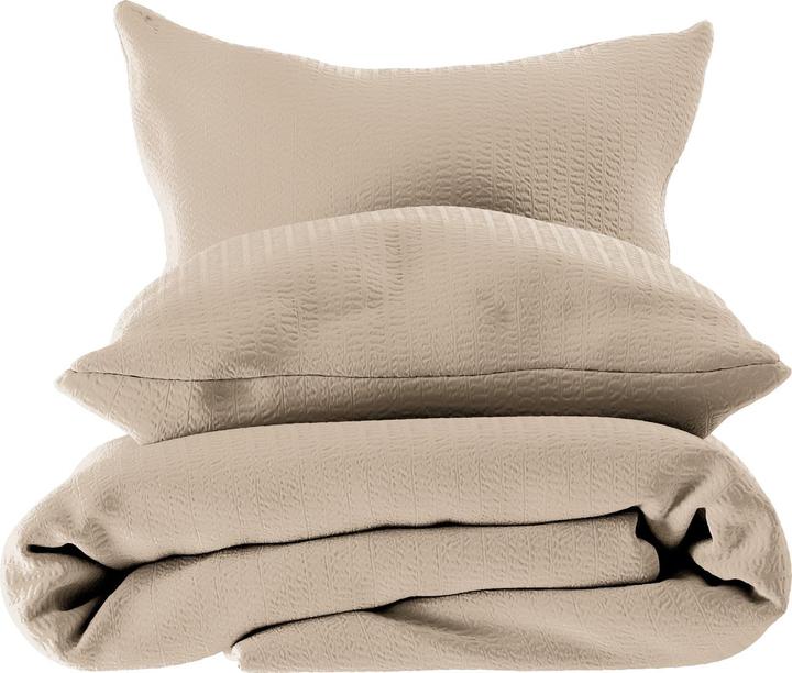 Image du produit Lotus Bettwaren Satin seersucker (Housse de couette, 200 x 210 cm)