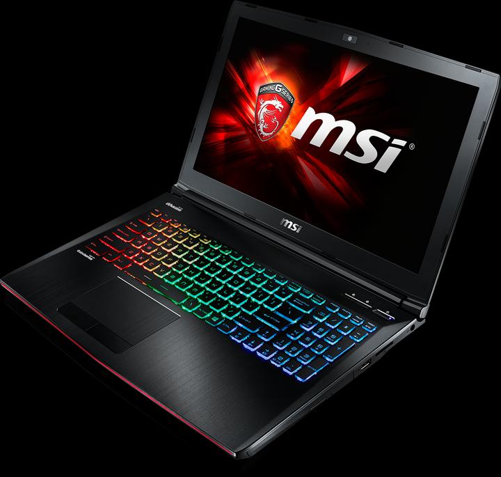 Actual product image MSI GE62 Apache Pro (15.60", Intel Core i7-6700HQ, 16 GB, 256 GB, CH)