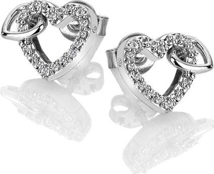 Hot Diamonds Gorgeous earrings with genuine diamond Flora DE605