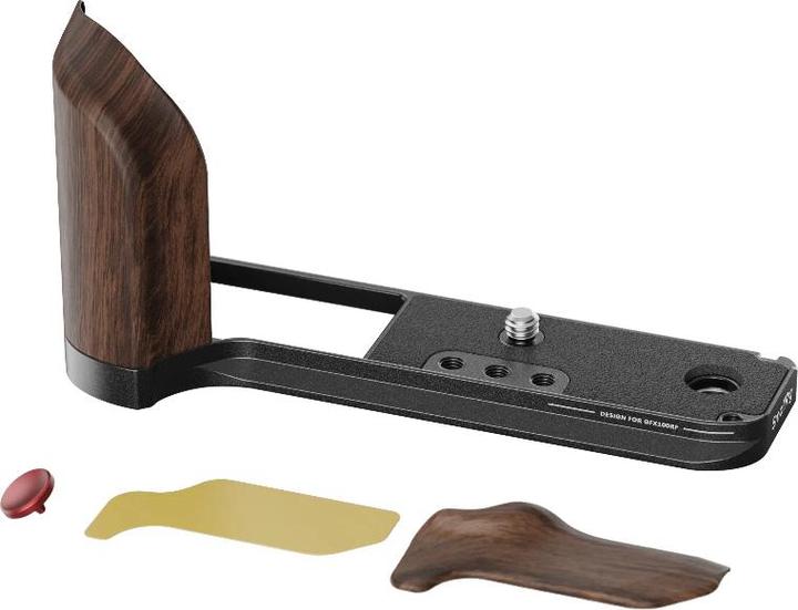 Actual product image SmallRig L-Winkel mit Holzgriff für FUJIFILM GFX100RF Schwarz (Grip)