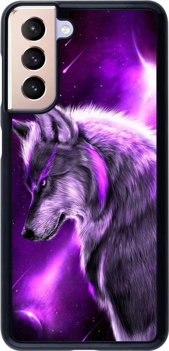 Produktbild PhoneLook Hülle Purple Sky Wolf (Samsung Galaxy S21 5G)