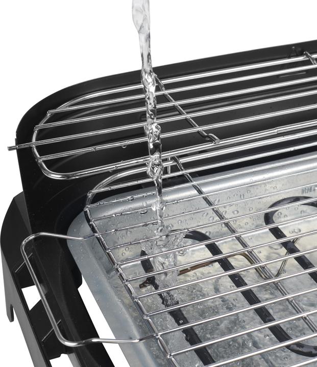 Productafbeelding Princess 112250 Elektrische BBQ met zijplanken Grill (2.20 kW)
