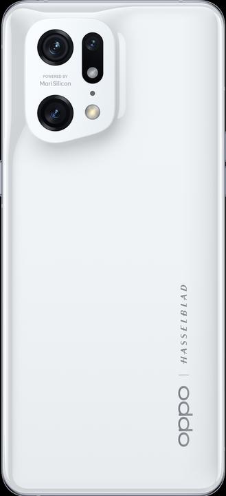 Actual product image OPPO Find X5 Pro (256 GB, Ceramic White, 6.70", Hybrid Dual SIM + eSIM, 50 Mpx, 5G)