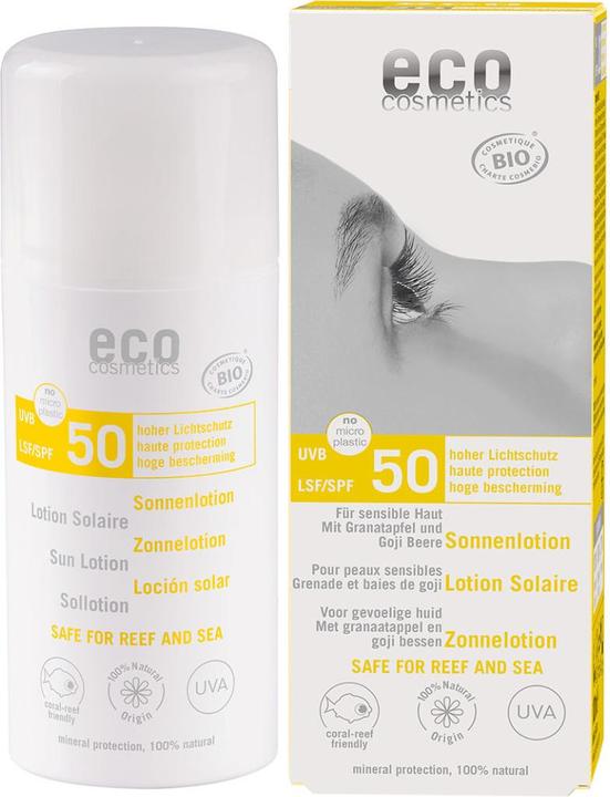 Eco Cosmetics Zonnebrandcrème UVB 50 (Zonnebrandlotion, SPF 50, 100 ml)