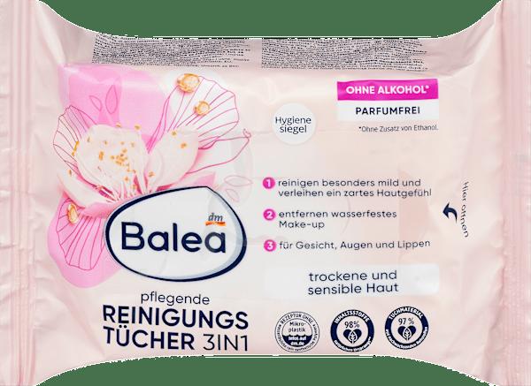 Produktbild dm Balea Reinigungstücher 3in1 (Reinigungstücher, Make-Up Entferner)