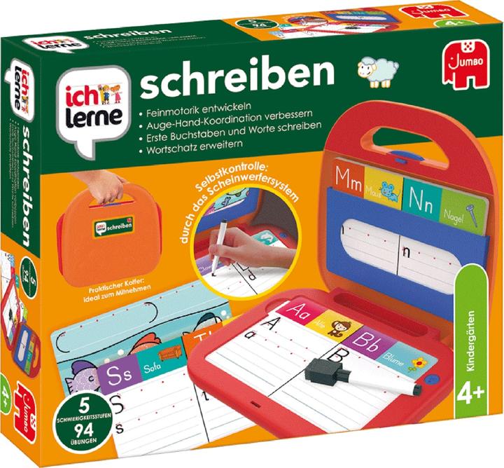 Jumbo Buchstaben und Wörter schreiben (Deutsch)