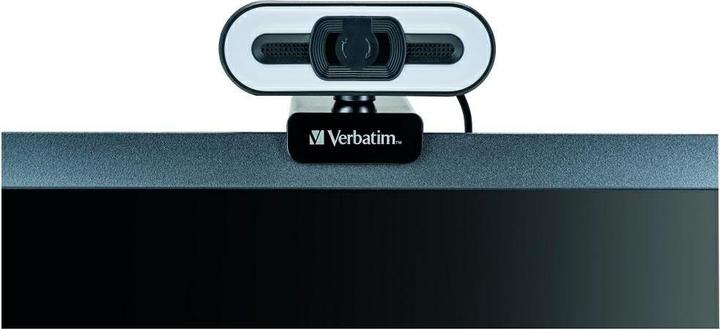 Produktbild Verbatim Webcam mit Mikro+Licht AWC-02 1080p Autof (2 Mpx)