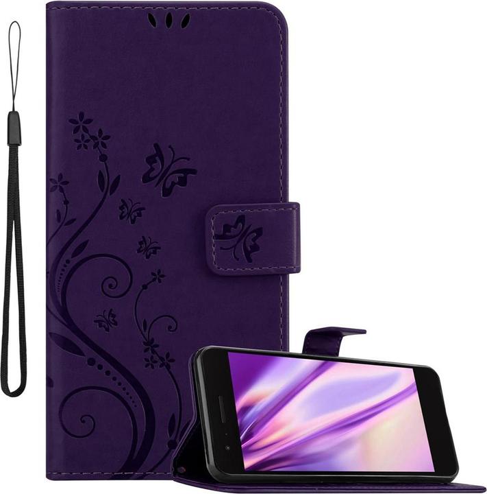 Produktbild Cadorabo Flower Book Cover (LG K8)