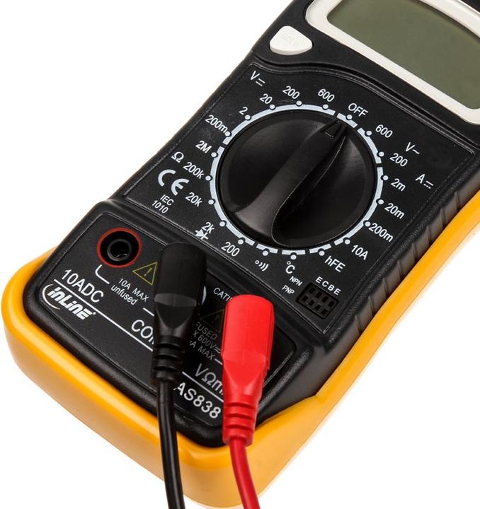 Actual product image InLine Multimeter