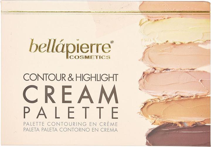 Actual product image Bellapierre Cosmetics Complexion - Contour & Highlight Cream Palette (Highlighter)