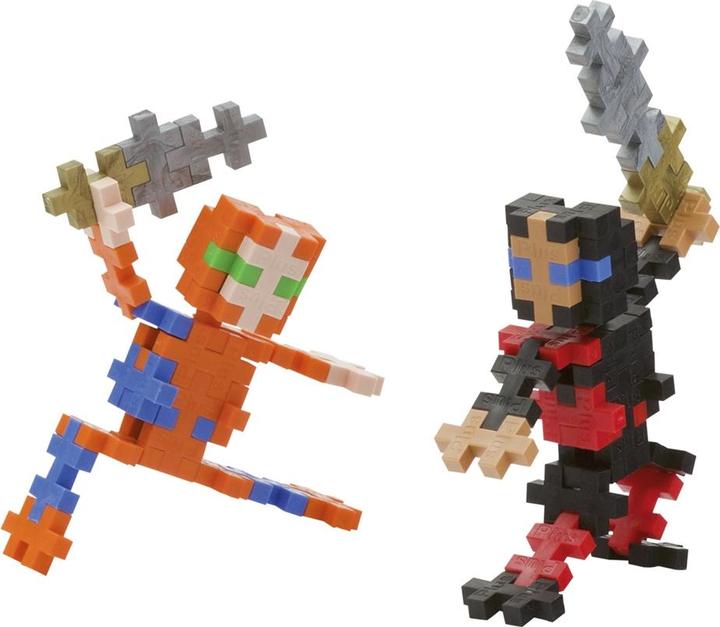 Actual product image Plus-Plus 100 creative building blocks Ninja