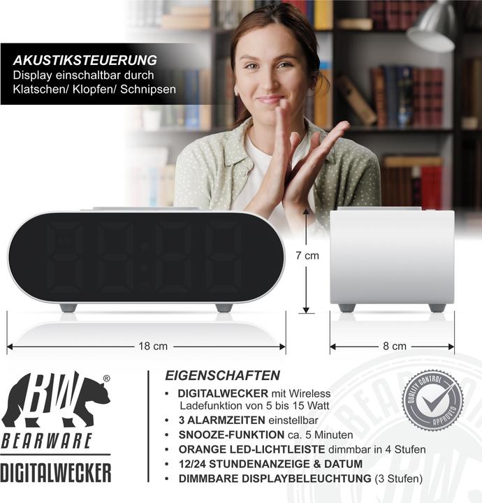 Image du produit Bearware Réveil radio