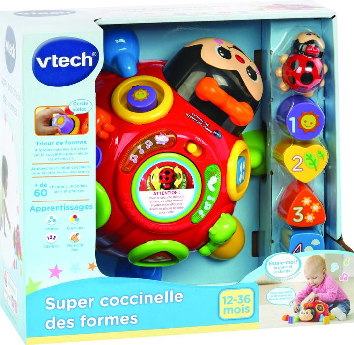 Image du produit VTech Super coccinelle des formes FR (Français)