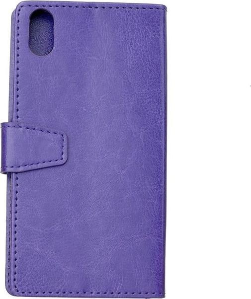 Image du produit MU Classic Crazy Horse série de couvertures de livres en cuir (Huawei Y5 (2019))