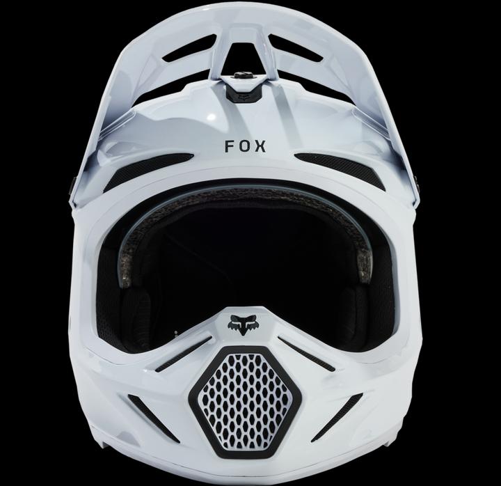 Actual product image Fox V3 RS Carbon Solid Helmet (59 - 62.5 cm, L)