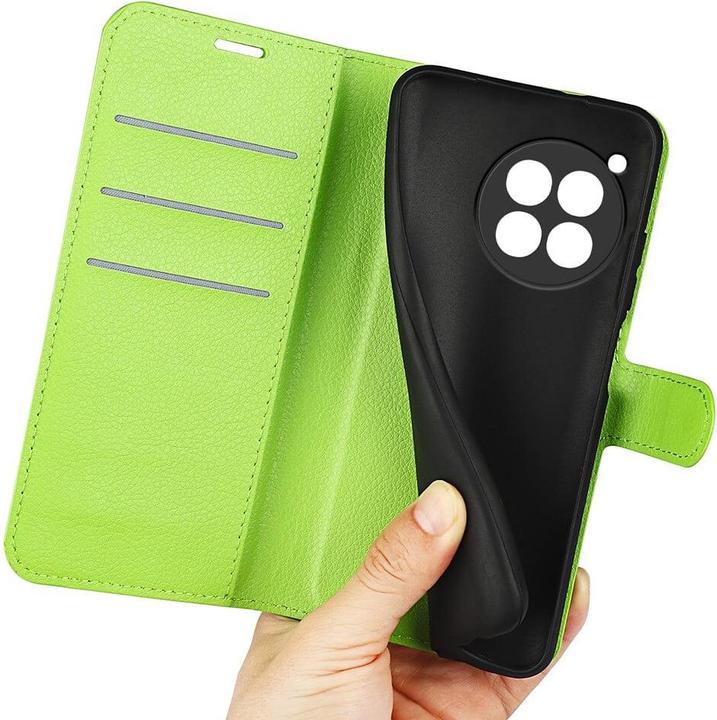 Produktbild Cover-Discount OnePlus 12 - Leder Etui Hülle grün (OnePlus 12)