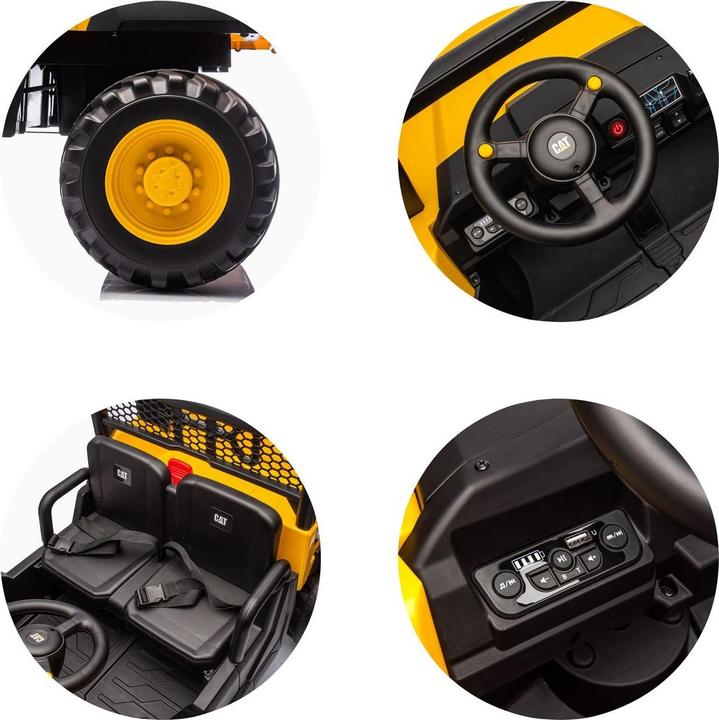 Actual product image Chipolino Elektrobuggy CAT Doppelsitzer (10.80 V)