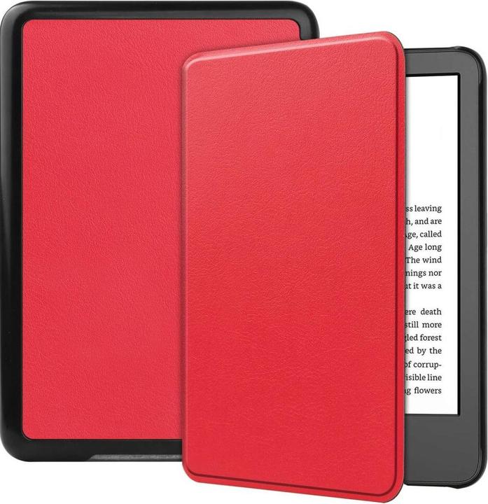 Produktbild Cover-Discount Kindle 2022 (6.0 / 11.Gen.) - Schutzhülle Etui rot (Kindle)