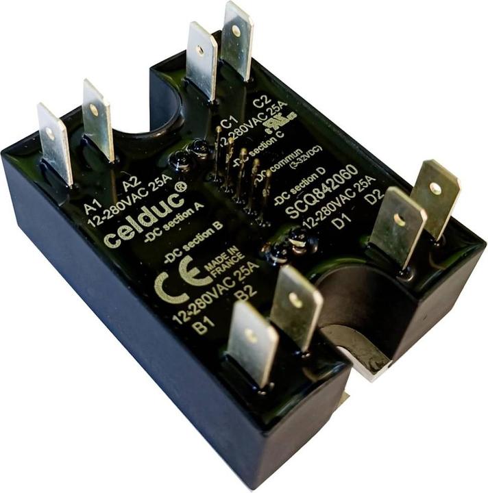 Immagine prodotto Celduc Relè a stato solido SCQ842060 20 A Tensione di commutazione (max.): 280 V/AC 1 pz.