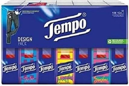Produktbild Tempo Taschentücher 4-lagig 42x10