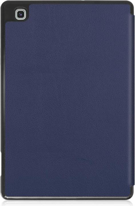 Actual product image Cover-Discount Galaxy Tab S6 Lite - Tri-fold Smart Leather Case dark blue (Galaxy Tab S6 Lite 10.4 (2020))