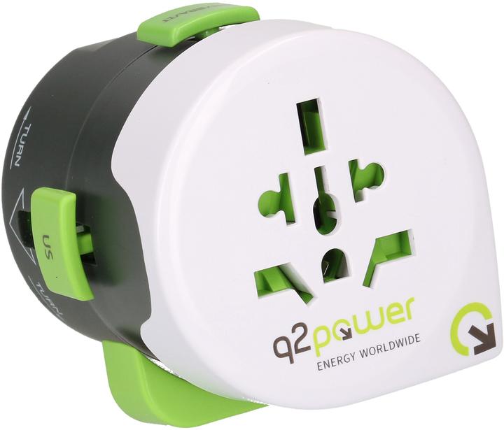 Produktbild Q2 Power Q2Power Weltreiseadapter "QDAPTER"