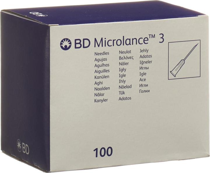BD Microlance 3 Injektion Kanüle 0.50x16mm orange 100 Stk