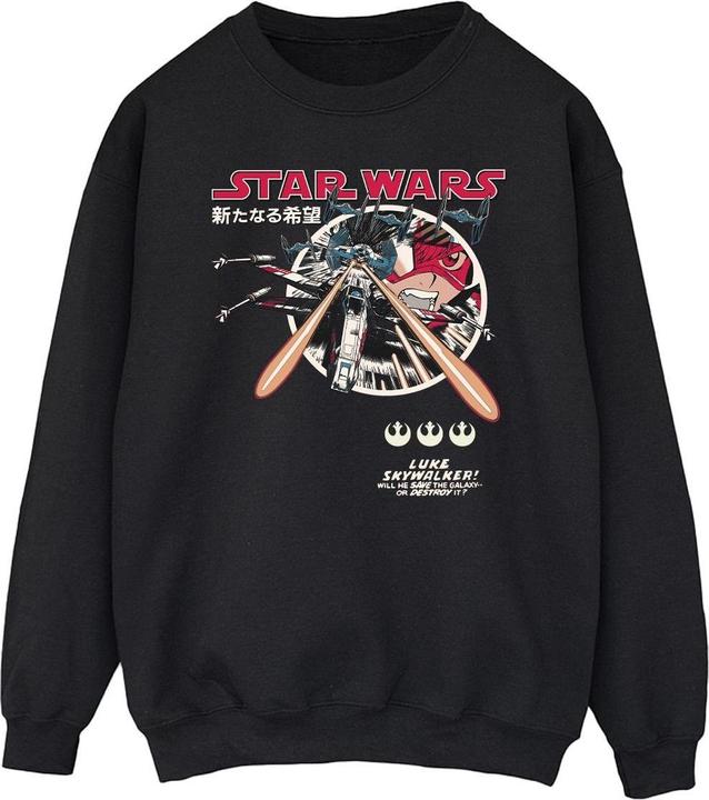 Star Wars Classic Luke Manga Sweatshirt (M)
