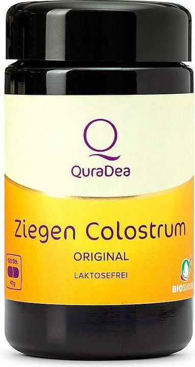 Image du produit Quradea Colostrum de chèvre original, capsule bio pasteurisée (120 pièce(s), Capsules, 214 g)