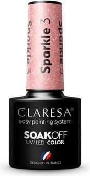 Actual product image Claresa Soak Off UV/LED Sparkle hybrid polish 3 5g (3 5g, UV gel varnish)