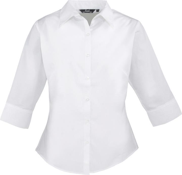 Premier Popeline Bluse Arbeitshemd 34 Arm