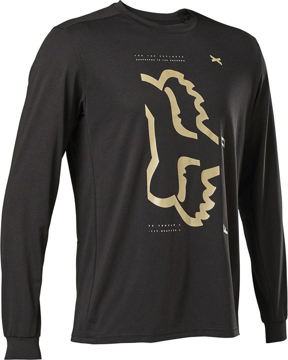 Fox Jersey 22 Ranger Dr Ls Blk