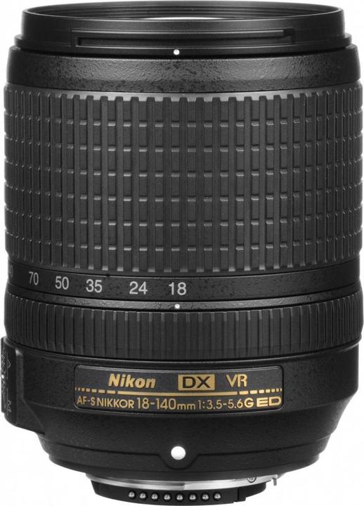Actual product image Nikon AF-S Nikkor 18-140mm f/3.5-5.6 G ED DX VR (Nikon DX, APS-C / DX)