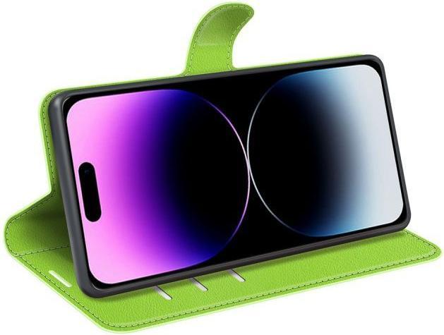 Immagine prodotto MU Classic Serie di copertine per libri in pelle Litchi (Apple iPhone 15 Pro)