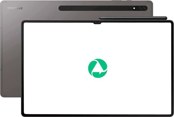 Actual product image remarket.ch Galaxy Tab S8+ 5G (12.40", 128 GB, Graphite, B / Very good)