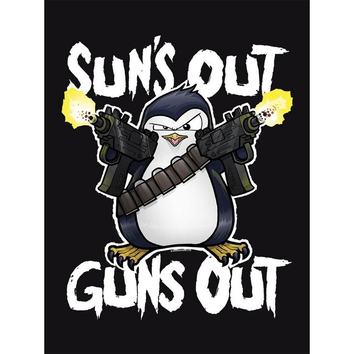 Actual product image Psycho Penguin Suns Out Guns Out Top (XL)