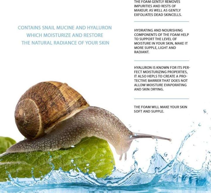 Actual product image JKosmec All Bright Snail and Hyaluron Foam Cleanser (Foam, 180 ml)