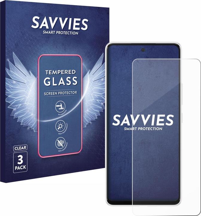 Image du produit Savvies Verre Trempé Protection Écran (3 pièce(s), Samsung Galaxy A53 5G)