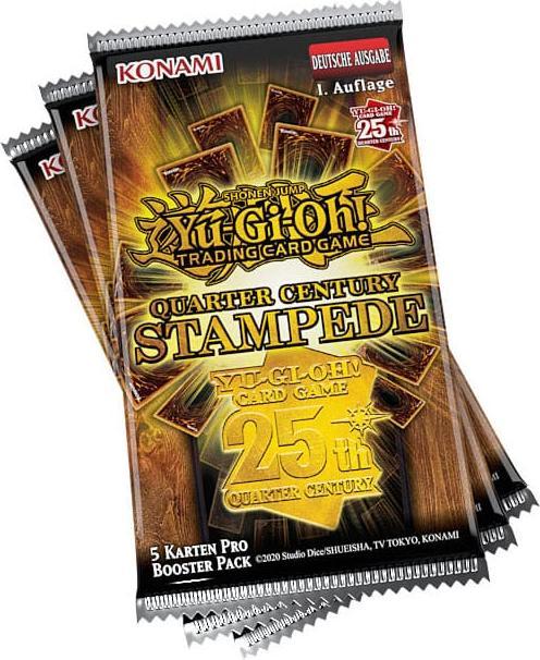Immagine prodotto Yu-Gi-Oh Scatola di richiamo Quarter Century Stampede (Tedesco, Display del booster)