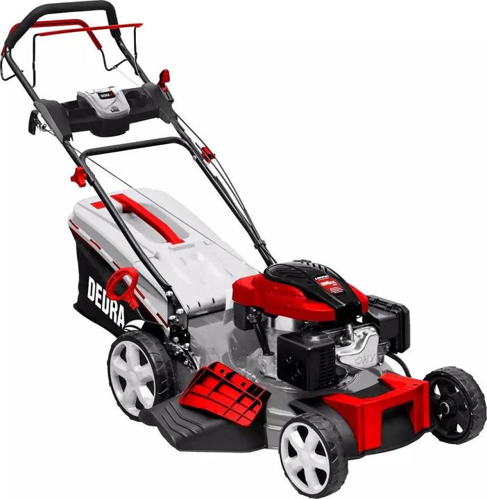 Actual product image Dedra petrol mower 53cm 196cc petrol mower with nap. reg pr.Loncin 2blades (Petrol)