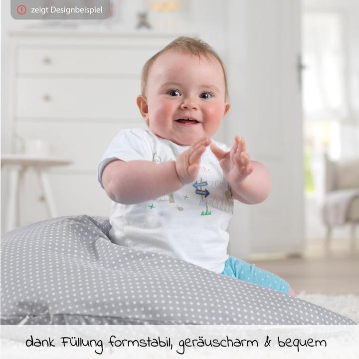 Actual product image Theraline Nursing pillow Nursing pillow The Yinnie - microbead filling 135 cm (135 cm)