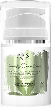 Actual product image Apis Natural Cosmetics Apis - Cannabis Home Care soothing and regenerating cream based on hemp oil 50ml (Body cream, 50 ml)